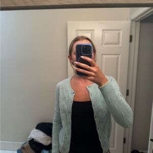 Adorable blue cardigan